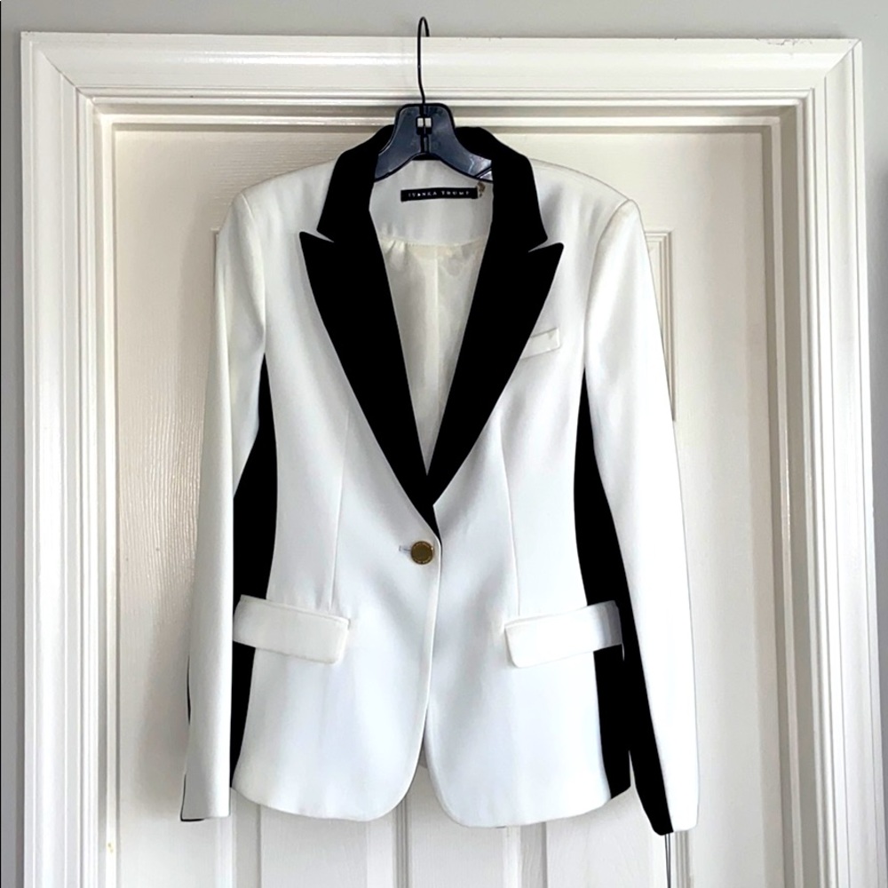 Black and White Blazer